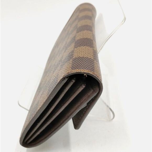 Louis Vuitton LV Long Wallet Portefeuille Sarah Brown Damier - Picture 3 of 8